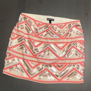 Express Dazzle Skirt